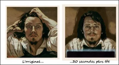 Il l'a l'air tout désespéré, "Le désespéré" ! Alors qu'il y a peu, il semblait tout à fait serein, non ? Qu'est-il arrivé ?