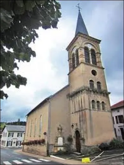 Vous avez sur cette image l'église Sainte-Catherine d'Elvange. Commune Mosellane, elle se situe en région ...