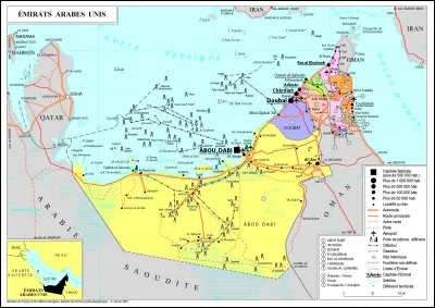 Combien y a-t-il d'Émirats arabes unis ?