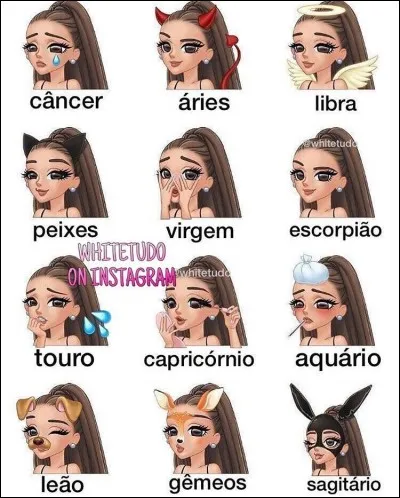 Et enfin, ton signe astrologique est...