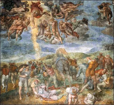 Tableau de Michel Ange - réalisé vers 1542 et 1545
Type : fresque