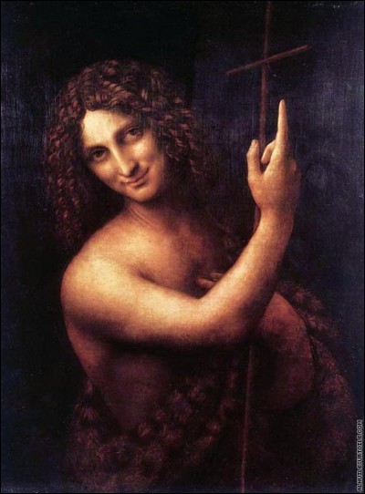 Tableau de Léonard de Vinci - daté entre 1513 et 1516
Type : art sacré