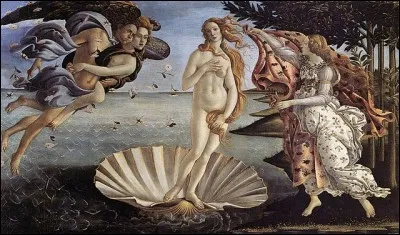 Tableau de Sandro Botticelli - peint vers 1484 1485
Type : peinture mythologique