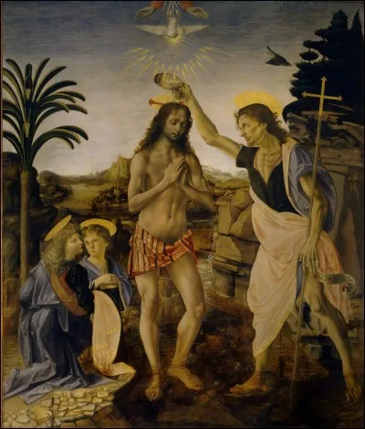 Tableau de Andrea del Verrocchio - achevé entre 1472 et 1475
Type : art sacré