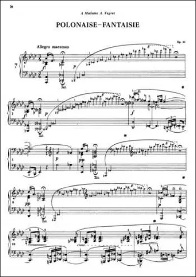 Qui a écrit "Polonaise-Fantaisie" ?