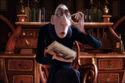 Cet homme ajuste ses lunettes, mais dans quoi ?