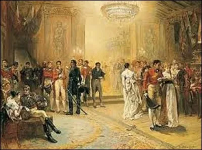Le 15 juin 1815 à Bruxelles est organisé par la duchesse de Richmond, un bal qui porte son nom. Considéré à l'époque comme ''le bal le plus remarquable de l'histoire'' par la comtesse de Longford, il se déroula la veille de la bataille des Quatre-Bras entre Bonaparte et une armée de coalition contre l'empereur. Quel peintre a reconstitué cette soirée en 1870 ?