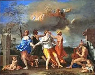 Tableau réalisé entre 1634 et 1636 par un peintre membre du classicisme, ''La Danse de la vie humaine'' est une toile faisant référence à la mythologie. Quel artiste est l'auteur de cette huile conservée aujourd'hui au musée londonien Wallace Collection ?
