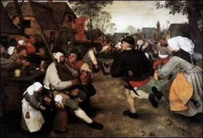 Représentant une fête se déroulant dans la rue d'un village, ''La Danse des paysans'' est une huile sur panneau de bois réalisée vers 1568. Pouvez-vous citer le nom de ce peintre de la période renaissance flamande qui a reconstitué cette scène ?