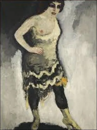 Tableau réalisé entre 1907 et 1908, ''Nini, danseuse aux Folies-Bergères'' appelé aussi ''Saltimbanque au sein nu'' est une huile représentant une danseuse de ce théâtre. Toile conservée au musée national d'Art moderne de Paris, quel fauviste a immortalisé cette jeune femme ?
