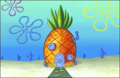 Quel personnage de dessin animé vit dans un ananas ?