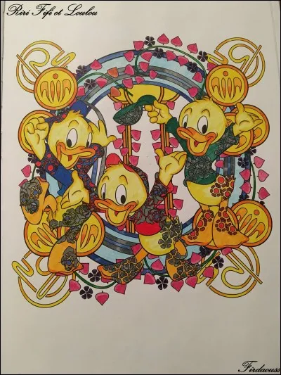 Voici les héros de Walt Disney, Riri, Fifi, Loulou, qui est leur maman ?