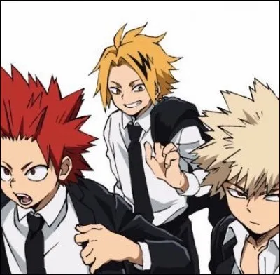 Au test de sauvetage, pourquoi Denki et Kirishima suivent-ils Bakugou ?