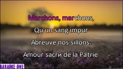Son hymne national est ....