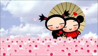 (Pucca) Comment s'appelle le garon que Pucca cherche  tous prix  embrasser ?