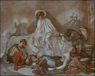 Qui a peint "Le Souper à la maison d'or" ?