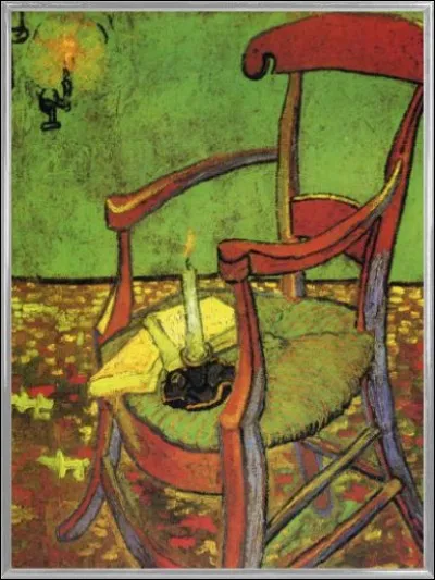 Les bougies sont posées sur la chaise : qui a représenté "La Chaise de Gauguin" ?