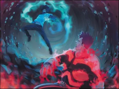 Lors de sa confrontation avec Endeavor, comment était-il ?