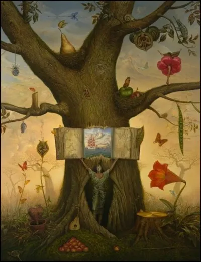 Qui a représenté cet arbre surréaliste ?