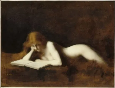 Les femmes qui lisent sont dangereuses ... alors si de plus elles sont rousses ! imaginez....... La Liseuse (1883) par :