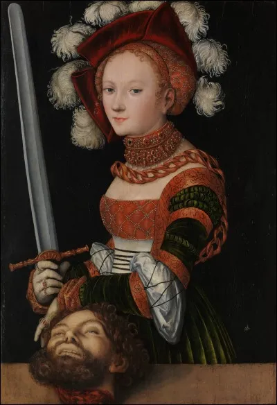 Depuis toujours le femmes rousses sont dangereuses dans l'imaginaire collectif. En 1530, il peint "Judith with the Head of Holofernes"