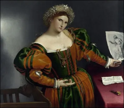 Ce "Portrait de femme inspiré de Lucrèce" a été peint vers 1530 par :
