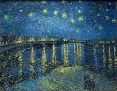 À quel peintre doit-on le tableau "Nuit étoilée sur le Rhône" ?