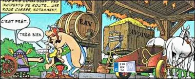 Que peut-on remarquer, s'agissant du véhicule à l'arrêt dans la station service ?