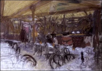 Qui a peint le "Café Weppler" ?