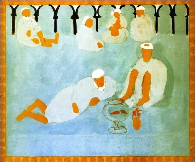 À quel artiste doit-on "Le Café au Maroc" ?