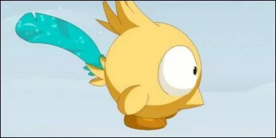 Comment se nomme l'oiseau qui accompagne Yugo partout ?