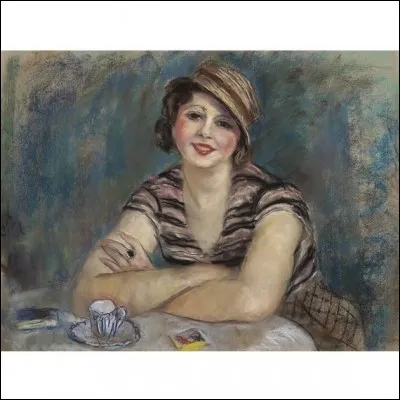 Pour cette jolie dame, ce sera une tasse de café, offerte par :