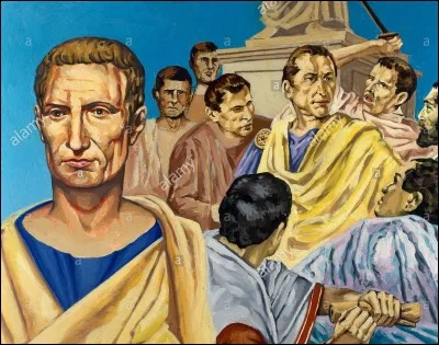 Cet ancien g&eacute;n&eacute;ral et pr&eacute;teur fera partie de la bande de s&eacute;nateurs assassinant Jules C&eacute;sar. Qui est-il ?