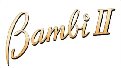Quel animal est Bambi ?