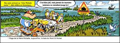 Vous êtes perdus quelque part en Armorique et vous apercevez ce panneau sur fond jaune. Que signifie-t-il ? (2 réponses)