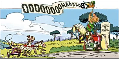 "Vous allez voir, on va vous débarrasser des chauffards à coup de carnux* !", avait dit un tribun. Effectivement, le carnux fit un carnage... Que fait donc ce romain ? (2 réponses)