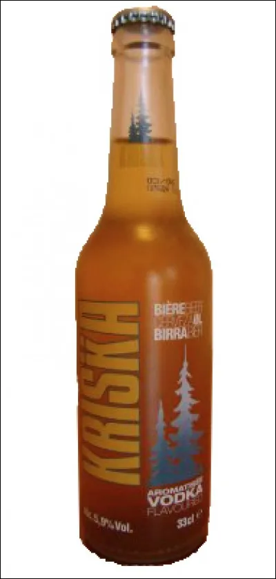 Dans quel pays cette bière à la vodka est-elle produite ?