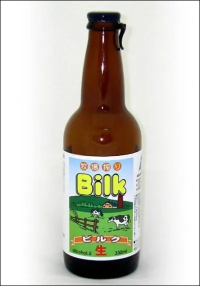 Dans quel pays cette bière au lait est-elle produite ?