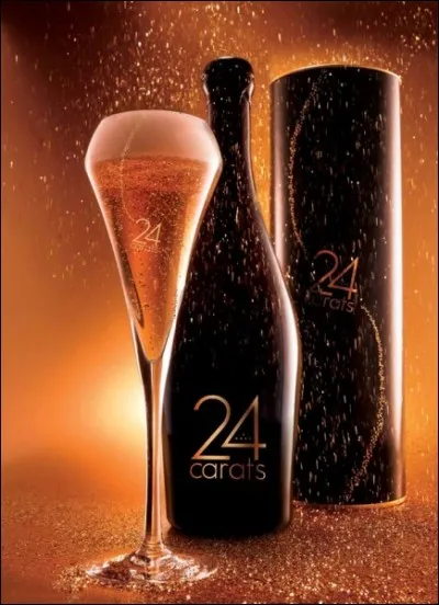 Dans quel pays cette bière aux paillettes d'or 24 carats est-elle produite ?