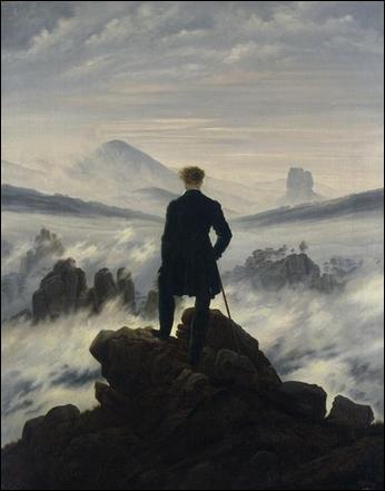 En quelle anne, Caspar David Friedrich peint 'Le Voyageur contemplant une mer de nuages' ?