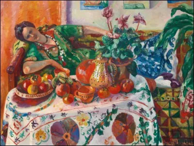 Qui a peint "Jeanne allongée" ?