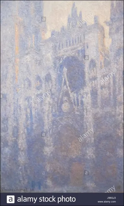 Claude Monet a peint une cathédrale à différentes heures de la journée ; quelle est cette cathédrale ?