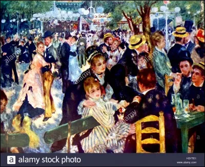 Auguste Renoir a peint le célèbre tableau "Le Bal au Moulin de la Galette" en 1876. Où se trouvait le Moulin de la Galette à son époque ?