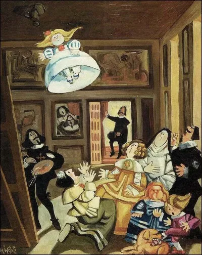 Qui sont les Ménines dans le tableau éponyme de Diego Velasquez ?