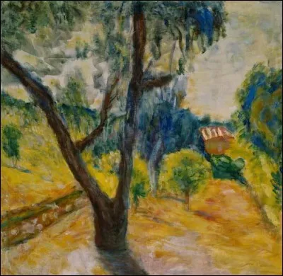 Qui a peint "Paysage à l'olivier" ?