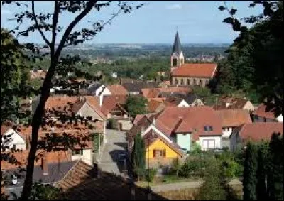 Commune du Grand-Est, dans l'arrondissement de Saverne, Ottersthal se situe dans le département ...