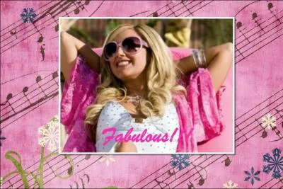 Quelle est la chanson de sharpay dans hsm2 dans la piscine ?