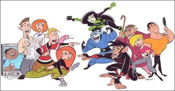 personnages de kim possible