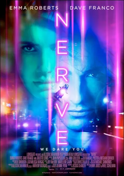 Dans "Nerve", quelle est la 3e cat&eacute;gorie du jeu Nerve ?