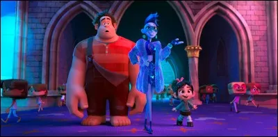 Comment s'appelle la femme entre Vanellope et Ralph ?